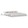 vidaXL Estrutura da Cama Branco 200 x 200 cm madeira