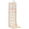 vidaXL Chuveiro Externo 225 cm Natural