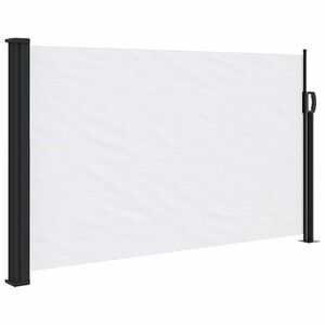 vidaXL Toldo lateral retr&aacute;til 117x300 cm branco
