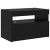 vidaXL Gabinete para TV 2 pcs Carvalho Preto 200 x 36,5 x 40 cm