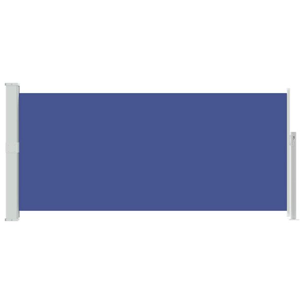 vidaXL Toldo lateral retr&aacute;til 140x300 cm azul