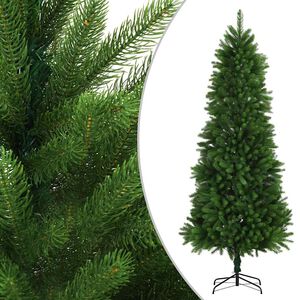 vidaXL &Aacute;rvore de Natal artificial agulhas realistas 240 cm verde