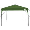 vidaXL Tenda de Toldo Manual Verde 290 x 290 x 251 cm tecido