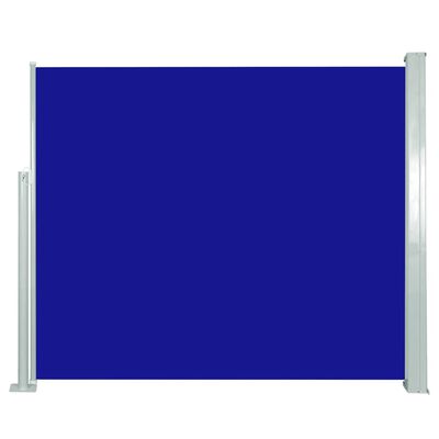 vidaXL Toldo lateral retrátil 120x300 cm azul