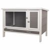 Kerbl Coelheira Samy ECO pl&aacute;stico 116x57x82 cm cinzento e branco