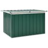 vidaXL Caixa de armazenamento para jardim verde 109x67x65 cm