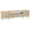 vidaXL Gabinete de TV LED HAARLEM 153 x 35 x 43 cm Carvalho Sonoma