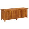 vidaXL Caixa arruma&ccedil;&atilde;o para jardim 150x50x58 cm madeira ac&aacute;cia maci&ccedil;a