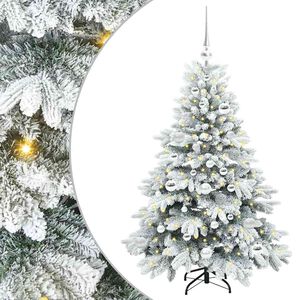 vidaXL &Aacute;rvore de Natal Artificial com 150 LEDs Branco 120 cm PE e PVC