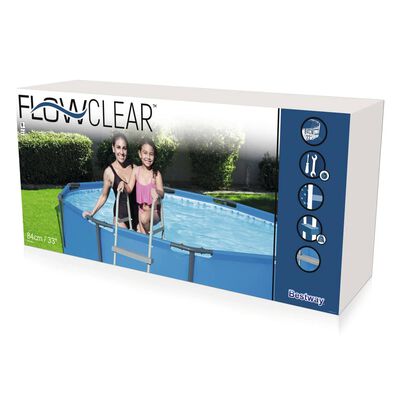 Bestway Escada para piscinas com 2 degraus Flowclear 84 cm 58430