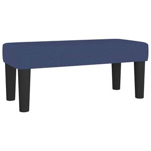 vidaXL | banco | Azul 70 x 30 x 30 cm tecido