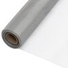 vidaXL Rede de malha 80x2000 cm a&ccedil;o inoxid&aacute;vel prateado
