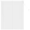 vidaXL Cortina Veneziana Manual Ajust&aacute;vel Branco 150 x 120 cm PVC