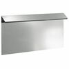 vidaXL Cerca de Caracol 50 x 3,5 x 25 cm A&ccedil;o Galvanizado Prateado
