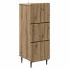 vidaXL Gabinete de Gavetas 33 x 34,5 x 92 cm Derivados de Madeira