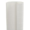 vidaXL Cerca de jardim dupla face branco 1,8x5 m PVC