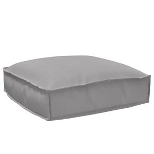 vidaXL Almofada Tecido Oxford Cinzento 50 x 50 x 12 cm