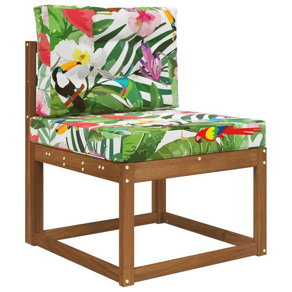 vidaXL Almofada para Sof&aacute; Externo 2 pcs colorido Poli&eacute;ster