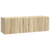 vidaXL Gabinete de TV de Parede 98 x 31 x 30 cm Carvalho Sonoma