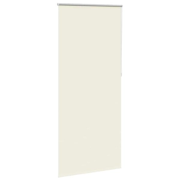 vidaXL Estore de rolo 100 x 230 cm, Branco escuro