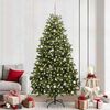 vidaXL &Aacute;rvore de Natal Artificial Verde 240 cm PVC e Metal