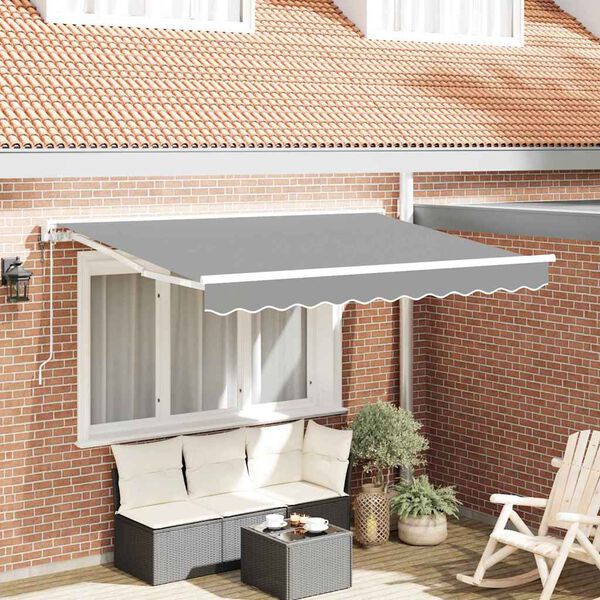 vidaXL Estrutura de Toldo Branco 3 x 2 m Metal