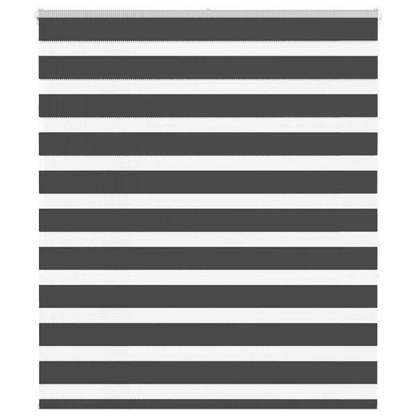 vidaXL Cortina de zebra 135x150 cm largura do tecido 130,9cm poli&eacute;ster