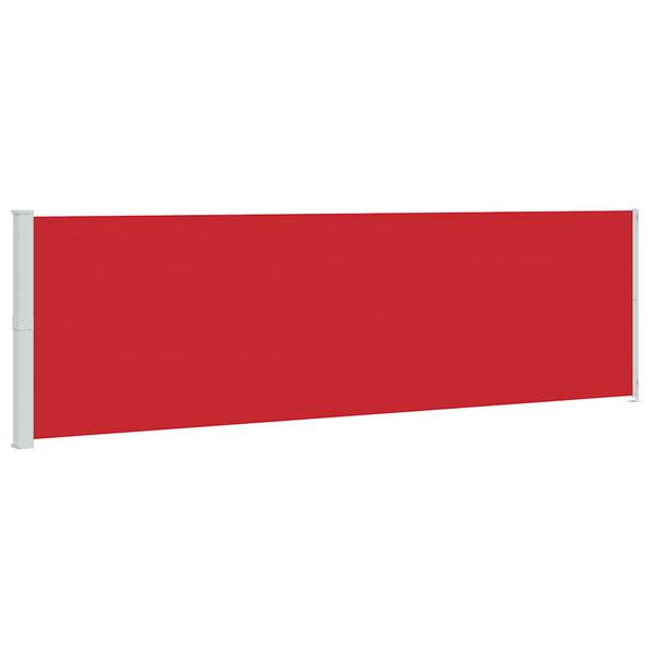 vidaXL Toldo lateral retr&aacute;til de p&aacute;tio 180x600 cm vermelho