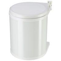 Hailo Caixote lixo armário "Compact-Box" M 15 L branco 3555-001