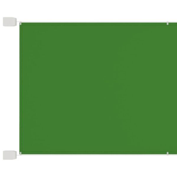 vidaXL Toldo vertical 140x270 cm tecido oxford verde-claro