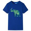 T-shirt para crian&ccedil;a azul-escuro 128