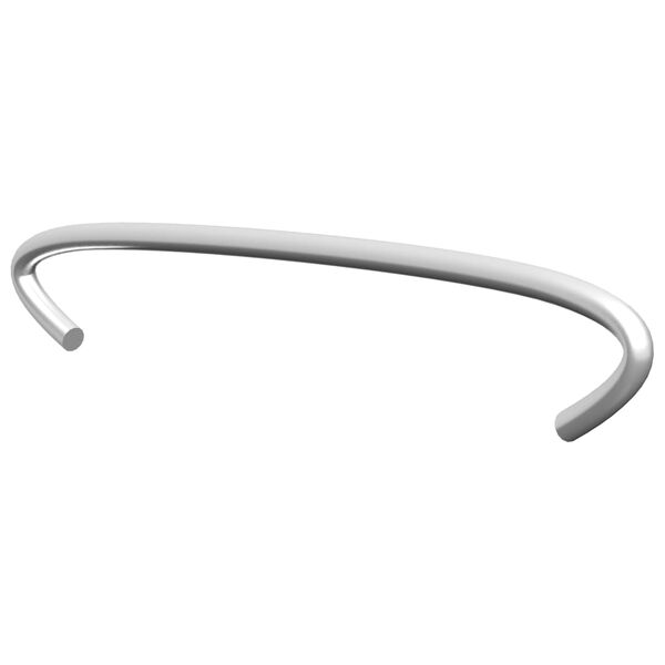 vidaXL Ganchos para gabiões 50 pcs aço galvanizado 10 cm