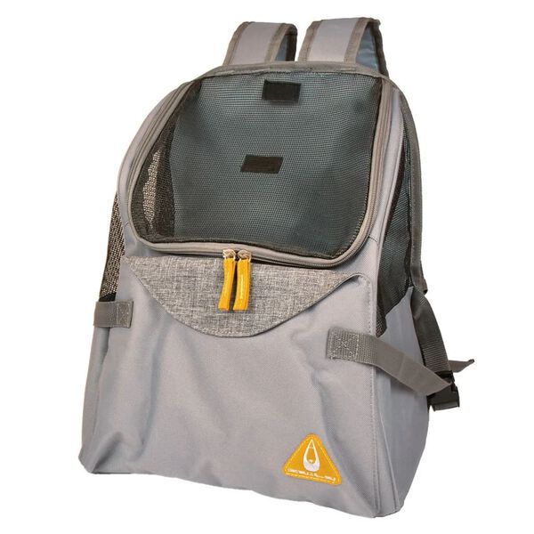 Duvoplus Mochila para animais de estima&ccedil;&atilde;o Promenade cinzento
