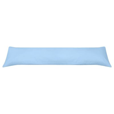 vidaXL Almofada para dormir de lado 40x145 cm azul