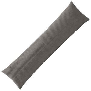 vidaXL Capa almofada ALMELO Cinzento-Escuro 40 x 145 cm cord&atilde;o