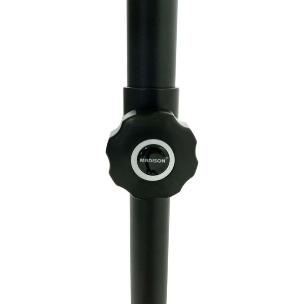 Madison Guarda-sol de jardim Mykanos 250 cm cor cru