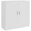 vidaXL Estante 82,5x30,5x80 cm derivados de madeira branco