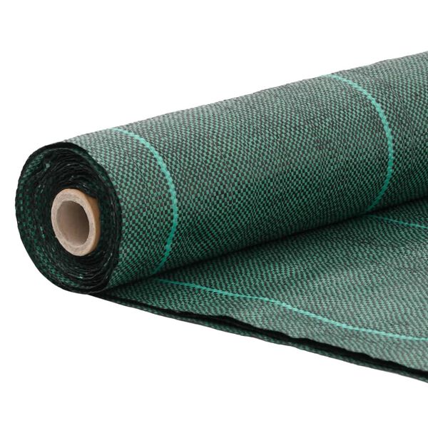 vidaXL Tela para ervas daninhas 2x5 m PP verde