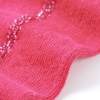 Meias-calças para criança rosa-choque 92
