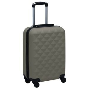 vidaXL Tr&oacute;lei estojo r&iacute;gido ABS antracite