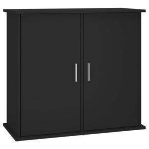 vidaXL Suporte de aquário 81x36x73 cm derivados de madeira preto