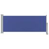 vidaXL Toldo lateral retr&aacute;til para p&aacute;tio 100x300 cm azul