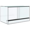 vidaXL Terr&aacute;rio com armazenamento Transparente 50 x 30 x 30 cm Vidro