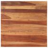 vidaXL Tampo de mesa madeira de ac&aacute;cia maci&ccedil;a 25-27 mm 80x80 cm