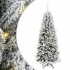 vidaXL Árvore de Natal Artificial com 150 LEDs Branco 150 cm