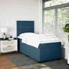 vidaXL Cama boxspring com colch&atilde;o 80x200 cm veludo azul
