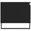 vidaXL Mesa de centro 100x50x45 cm derivados de madeira preto