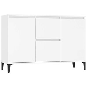 vidaXL Aparador 102x35x70 cm derivados de madeira branco