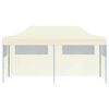 vidaXL Tenda para festas pop-up dobrável 3 x 6 m creme
