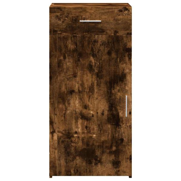 vidaXL Aparador 45x42,5x93 cm derivados de madeira carvalho fumado